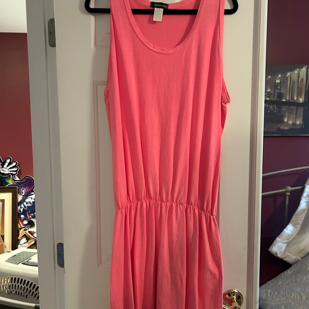 Pink Sleeveless Dress